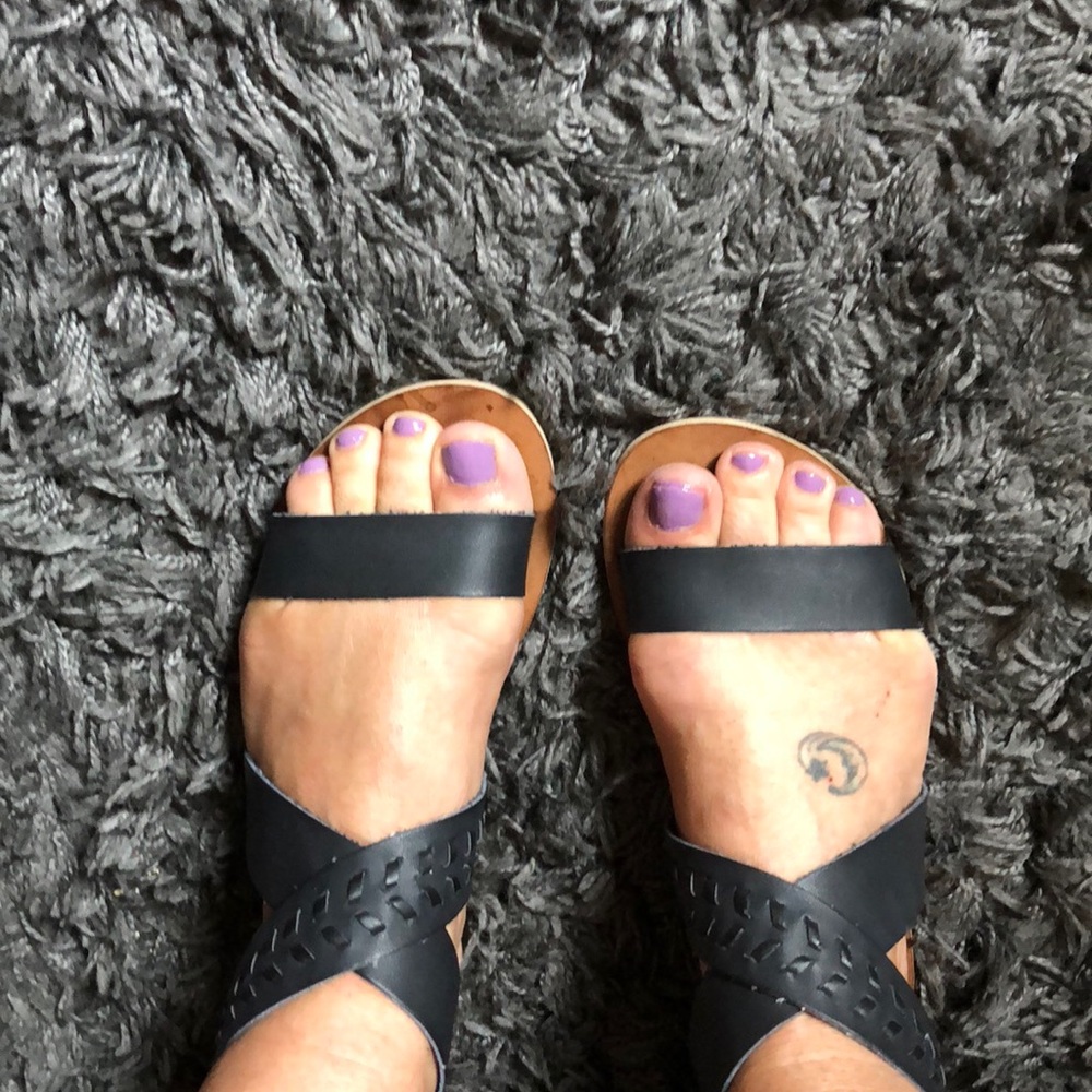 “Billabong” Strappy Ankle Sandals